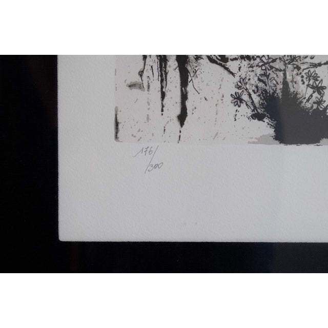 Salvador Dalí Modern Surrealism Lithograph in the Style of Salvador Dali's l'Age d'Or - Framed For Sale - Image 4 of 10