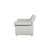 DS-10 Armchair in White Leather from de Sede For Sale - Image 10 of 11