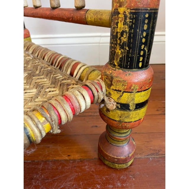 19th Century Traditional Tribal Chair For Sale - Image 10 of 13