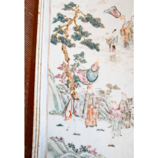 Ceramic 19th Century Chinese Porcelain Tray in Famille Rose Palette, Probably Daoguang Period For Sale - Image 7 of 18