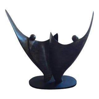 Robert Holmes "Flower Dancer" Bronze Sculpture, 1988, Edition 2/12 For Sale