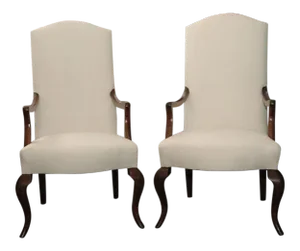 1940s Vintage Referenced Armchairs by Jean-Charles Moreux- A Pair