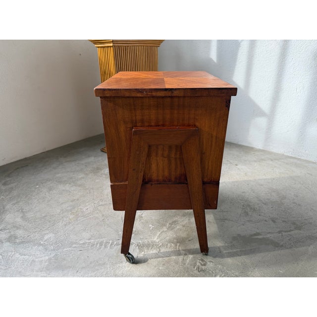 Small Vintage Bedside Table, 1960s For Sale - Image 11 of 18