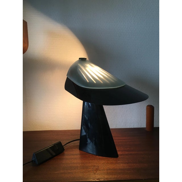 Black Artù Table Lamp by Bruno Negretti for Lumina, 1970s For Sale - Image 8 of 11