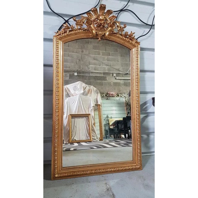 Napoleon III Golden Mirror For Sale - Image 13 of 13