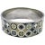 Contemporary Celine Paris Enamel and Silvered Metal Bangle Bracelet For Sale - Image 3 of 6