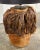 Mid 20th Century Vintage Knotty Burled Wood Table Lamp For Sale - Image 5 of 9