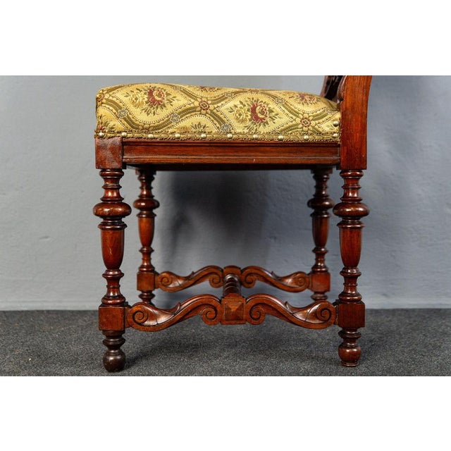 Small Vintage Desk Chair For Sale - Image 13 of 17