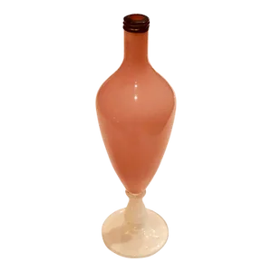 1920s Steuben Rosaline Alabaster Perfume Bottle