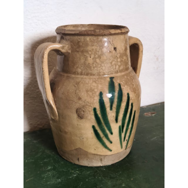 Antique Southern Italian Rustic Vase, 1890s For Sale - Image 3 of 4