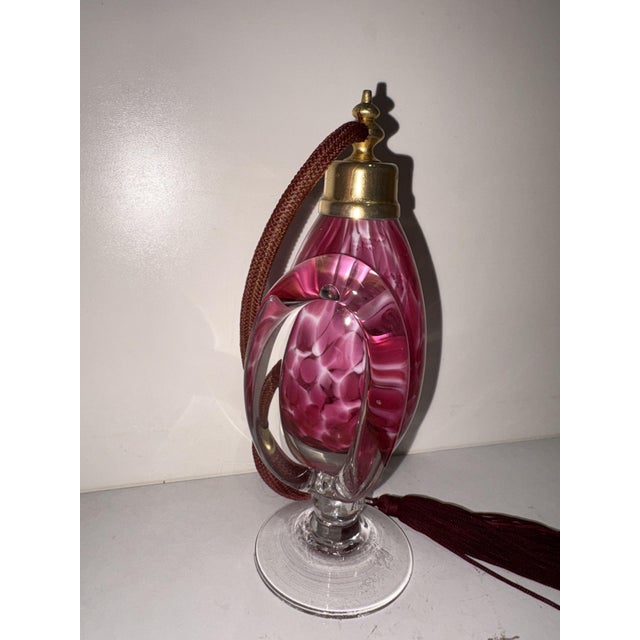 Vintage Murano Perfume Holder, 1920 For Sale - Image 9 of 12