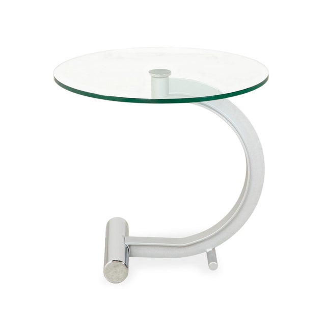 Glass 5170 Glass Coffee Table in Silver from Rolf Benz For Sale - Image 7 of 9