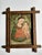 19th Century Mexican Retablo in Folk Art Frame For Sale - Image 4 of 6