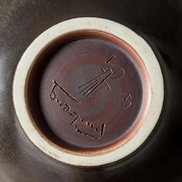 Stoneware Vase by Berndt Friberg for Gustavsberg, 1950s For Sale - Image 6 of 8