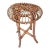 Italian Rattan Bamboo Plant Stand Frankl Crespi Style For Sale