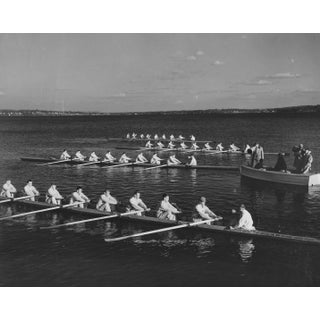 1954 University of Wisconsin Crew Team on Lake Monona For Sale