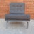 Metal Mid Century Modern Knoll Armless Lounge Chair For Sale - Image 7 of 10