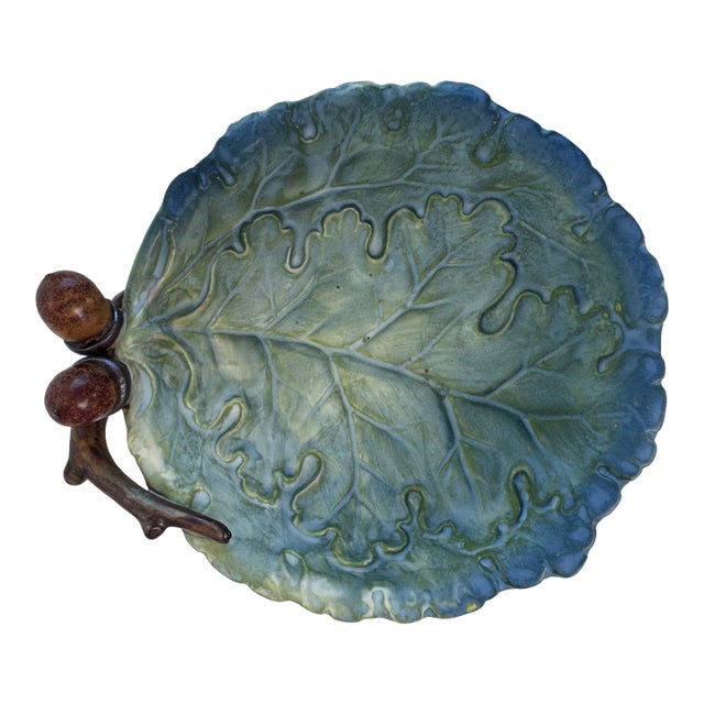 1990s Oak Leaf and Acorn Bowl For Sale