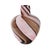 Neapolitain Glass Vase- Small For Sale In Chicago - Image 6 of 10