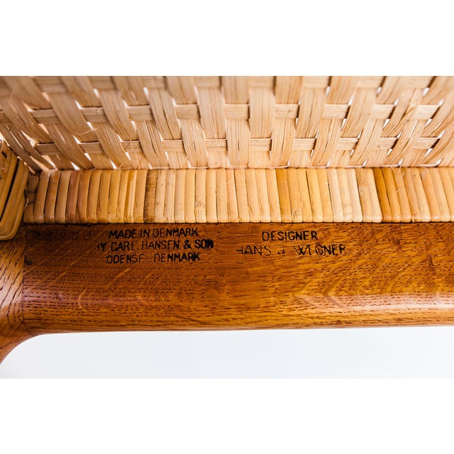 1960s Restored Hans Wegner Ch 31 Oak Dining Chairs - Set of 8 For Sale - Image 13 of 16