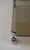 Metal Italian Chrome and Smoked Glass Coffee Table on Casters, 1970s For Sale - Image 7 of 18