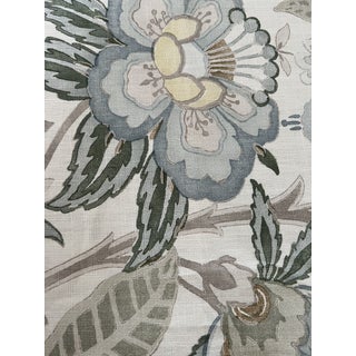 Davenport Print Sea Mist by Lee Jofa Fabric 1.45 Yards For Sale