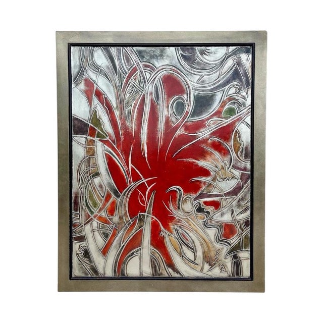 Large Sinestra Wall Panel by Lam Lee For Sale - Image 13 of 13