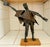 Vintage Brutalist Modernist Welded Steel Figural Sculpture, Signed For Sale - Image 14 of 17