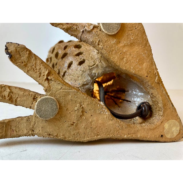 Ceramic Owl Table Lamp, 1960s For Sale - Image 16 of 18