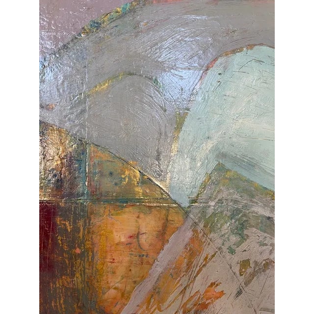 Paint "All You Need Is Love" Abstract Original Mixed Media Painting For Sale - Image 7 of 10