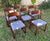 Bartender Sled Chairs, Set of 7 For Sale - Image 3 of 11