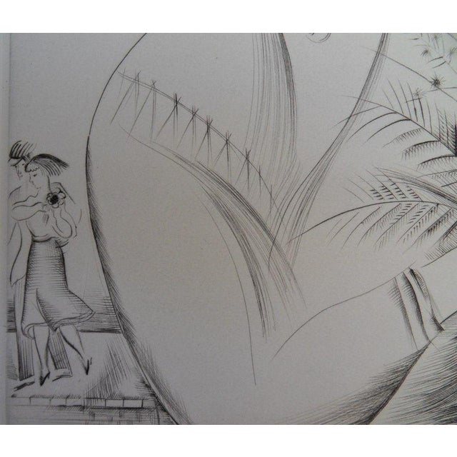 Mily Possoz, La jeune fille au bouquet, Etching For Sale - Image 5 of 9