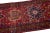 1960s Vintage Persian Heriz Handmade Red Medallion Wool Runner For Sale In New York - Image 6 of 7