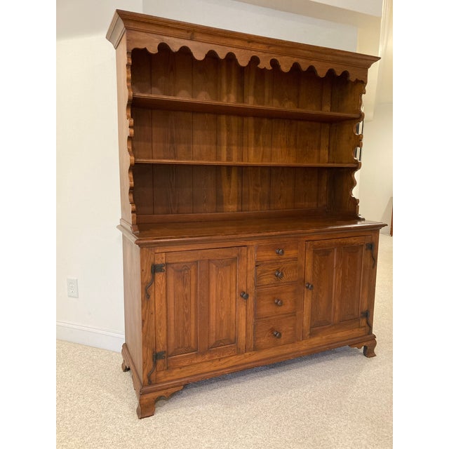 Antique Welsh Cupboard Dresser Buffet Chairish