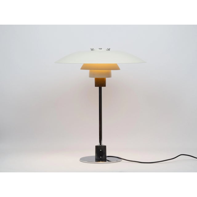 Metal Vintage PH 4/3 Table Lamp by Poul Henningsen for Louis Poulsen, Denmark, 1990s For Sale - Image 7 of 10