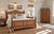 British Colonial Style Faux Bamboo and Rattan Queen Bed in Tortoise Finish For Sale - Image 12 of 16