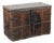 Antique Leather-Lined Chest or Safe, 17th Century For Sale