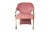 Vintage Hollywood Regency upholstered Carson’s armchair in great modern form, featuring a brass cantilever frame with a...