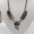 1970s Vintage Sterling Silver Norbert & Florenda Haskie Zuni Needlepoint Petit Point Turquoise Necklace For Sale - Image 5 of 8
