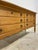Vintage Scandinavian Oak Dresser. 6 drawers. 55w 17d 25h
