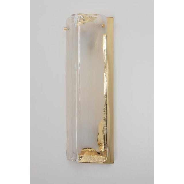 Mid-Century Murano Glass Wall Sconce from Kalmar, Austria, 1960s For Sale - Image 9 of 14