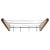 -Made in Czechoslovakia -Manufacture of metal, wood, plastic -Wall coat hanger with 4 hooks.
