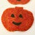 Pumpkin 1980s Vintage Americana Boho Chic Beaded Pumpkin Jack-O-Lantern Coasters - Set of 4, Halloween For Sale - Image 8 of 9