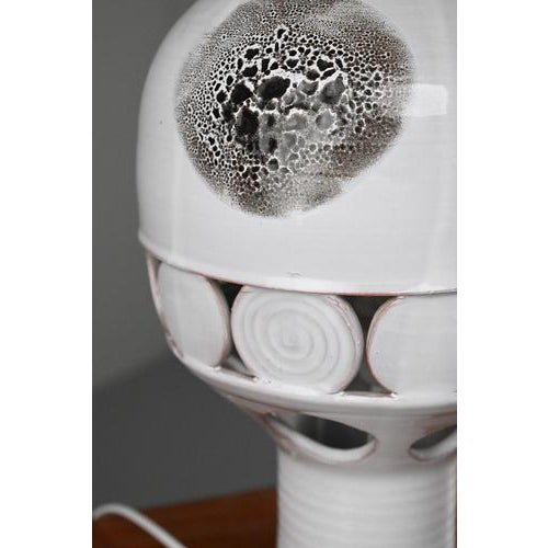 Ceramic Table Lamp in Ceramic For Sale - Image 7 of 11