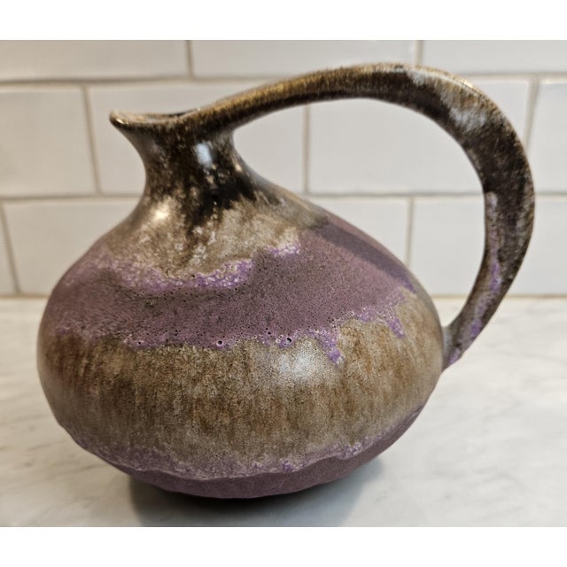 Mid 20th Century Kurt Tschorner, " Fat Lava" Vase for Ruscha. For Sale - Image 9 of 13