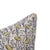 Throw Pillow Cover Designer Collection of Hand Block Printed Thick Linen 24x24 Inch- Pista For Sale - Image 4 of 5