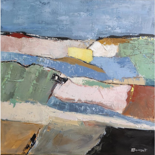 "Vibrato landscape" is a captivating work by Sophie Dumont that explores the boundaries of abstract expressionism. In this...