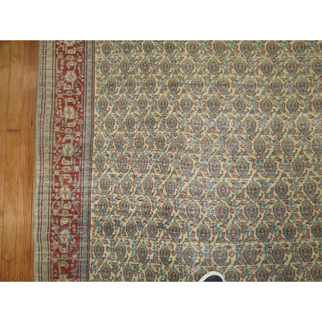 Early 20th Century Zabihi Collection Persian Tabriz Paisley Rug - 4'9" x 7'10" For Sale - Image 10 of 11