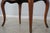 Brown French Vintage Parquetry Mahogany Rectangular End Table For Sale - Image 8 of 13