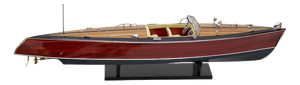 Art Deco Motorboat Model, France, 1930s